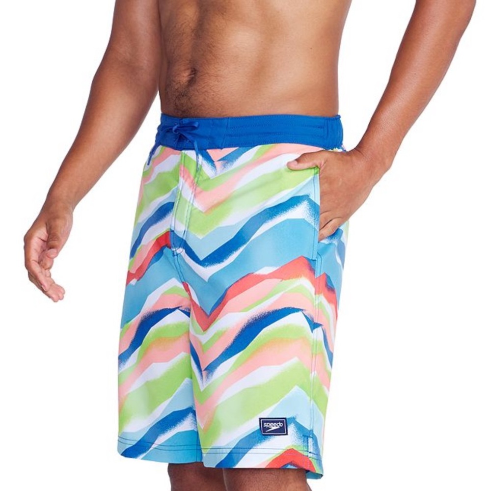 Speedo Men's Multicolor Swim Trunks size S